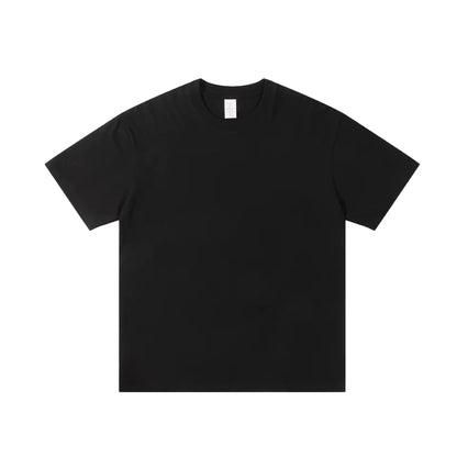 Bulk custom t-shirt printing black cotton