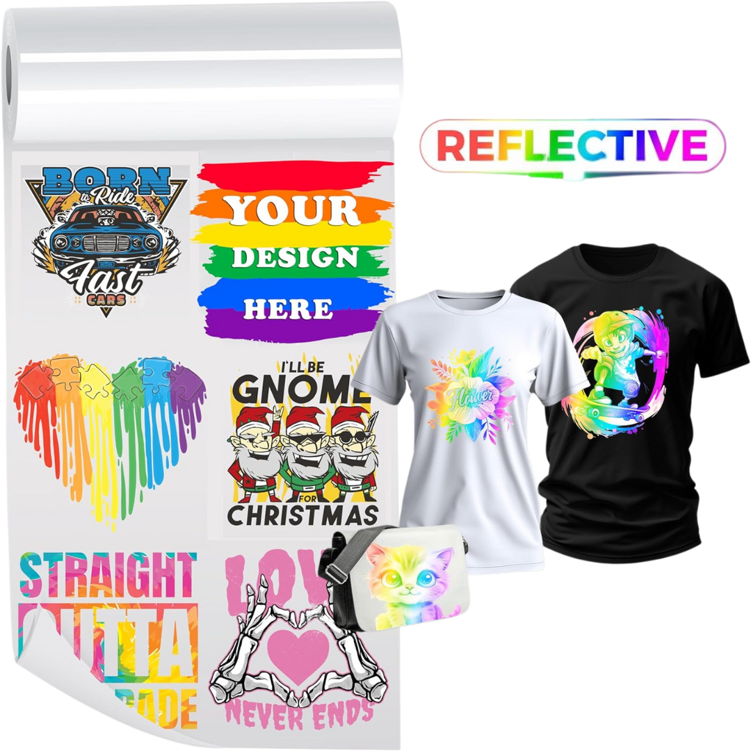 Build Your Reflective DTF Custom Transfer Gang Sheets