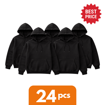 24 Pcs Custom 300G Heavy Blend Hoodies