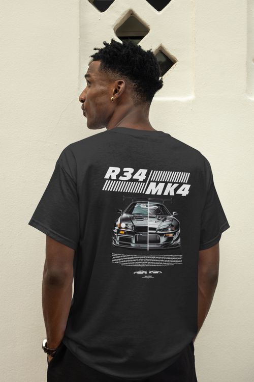 R34 VS MK4 Tee